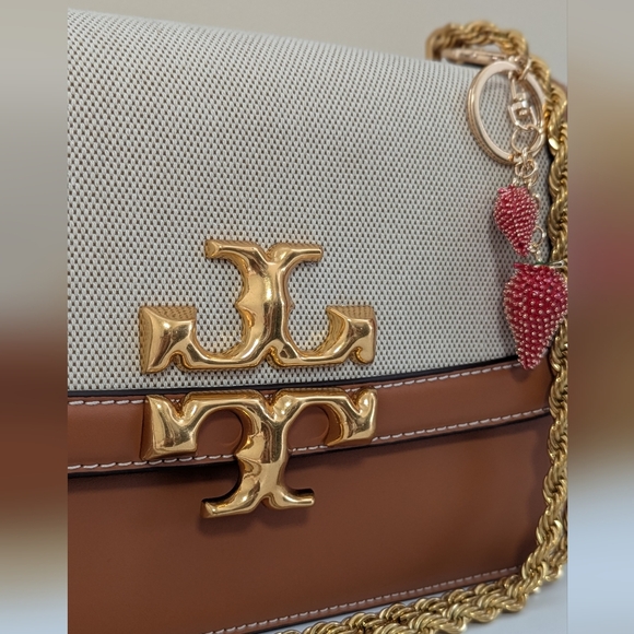 Authentic Tory Burch Eleanor Canvas - Picture 7 of 16